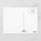 Postale Stick man sur l'escalier "une marche..." carte pos (Dos)