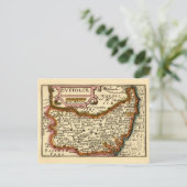 Postale Suffolk (Suffolck) Comté Angleterre Carte Antiquai (Debout devant)