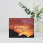 Postale Sunrise Sunset drôle carte postale, jeu de mots, p (Debout devant)