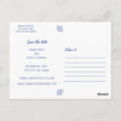 POSTALE TALAVERA MEXICAIN ENREGISTRER LA DATE CARTE POSTAL (Dos)