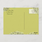 Postale Taupe Carte Merci Hydrangea (Dos)