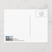 Postale Tempête au phare de St Joseph - Carte de vœux de r (Dos)