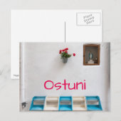 Postale Temple de l'autel de rue Vierge Marie texte carte  (Devant / Derrière)