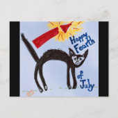 Postale Terre de la carte du 4 juillet (Devant)