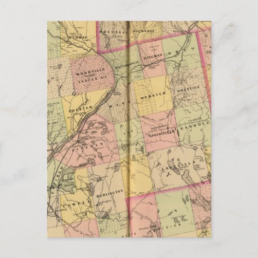 Postale Terres en bois 3 Carte 2 (Devant)