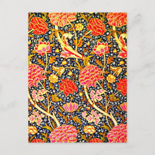 Postale Tissu/mode Vintage par carte postale-William Morri