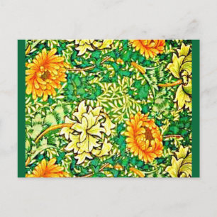 Postale Tissu Vintage carte postale/Mode-William Morris 8
