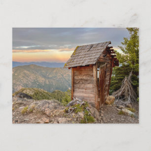 Postale Toile de soleil couchant pastel avec vue – Carte p