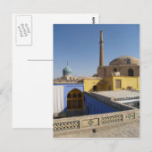 Postale Toits de carte postale, Ispahan, Iran (Devant / Derrière)
