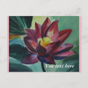 Postale Toutes les occasions peintes fleur loyus Carte pos