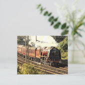 Postale Train à vapeur dans la campagne (5503) Carte posta (Debout devant)