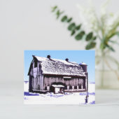 Postale Trescher Barn- carte postale. (Debout devant)