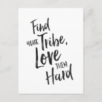 Trouvez votre tribu - Carte Inspiration