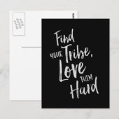 Postale Trouvez votre tribu - Carte Inspiration (Devant / Derrière)