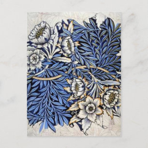 Postale "Tulipe et saule" par William Morris - carte