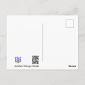 Postale Tulipes à plusieurs couleurs do-it-yourself carte (Dos)