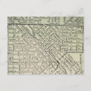 Postale Turlock, CA Carte Vintage