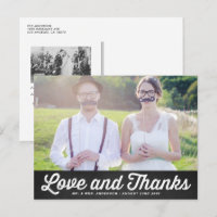 TYPOGRAPHIE DU CLAVIER | CARTE POSTCARD MERCI MARI