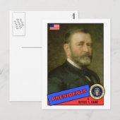 Postale Ulysses S. Grant Carte De Baseball (Devant / Derrière)