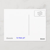 Postale un oiseau dans l'arbre au coucher du soleil carte  (Dos)