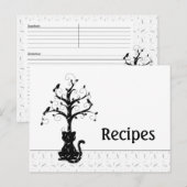 Postale Une carte de recette de l'imagination de Kitty (Devant / Derrière)