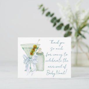 Postale Une carte de remerciement pour un bébé Tini