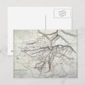 Postale Une carte du Royaume de Kaboul (Devant / Derrière)