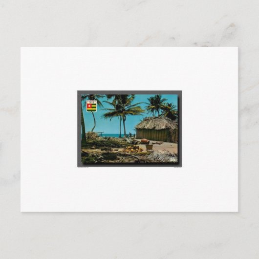 Postale Une jolie carte du Togo Afrique (Devant)