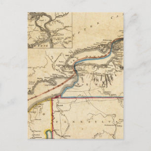 Postale Une Nouvelle Carte Du Siège De La Guerre