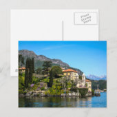 Postale Une villa sur le lac de Côme, Italie - Carte posta (Devant / Derrière)