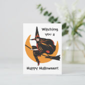Postale Une Vintage carte Halloween (Debout devant)
