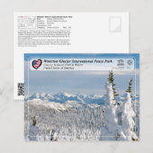 Postale UNESCO WHS - Parc national de Glacier Carte posta (Devant / Derrière)