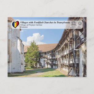 Postale UNESCO WHS - Village de Prejmer-Tartlau Carte Post