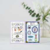 Postale Uri - Carte de jeu Unicorn Uranium Horn (Debout devant)