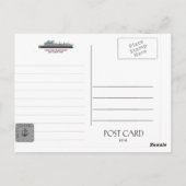 Postale USNS WILLIAM MCLEAN T-AKE-12 CARGO SHIP - Carte po (Dos)