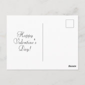 Postale Valentine Salutations Cupide Rouge Timbre carte po (Dos)