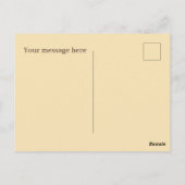 Postale Vendeurs de miel frais ajouter le texte Carte post (Dos)