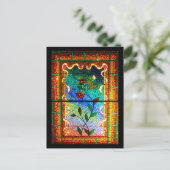 Postale Verre Vintage Carte Postale-23 (Debout devant)