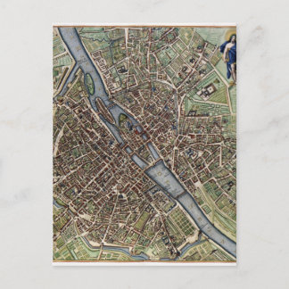 Postale Vieux Paris Vintage Carte shabbychic