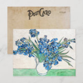 Postale Vincent van Gogh Impressionniste Floral Carte post (Devant / Derrière)