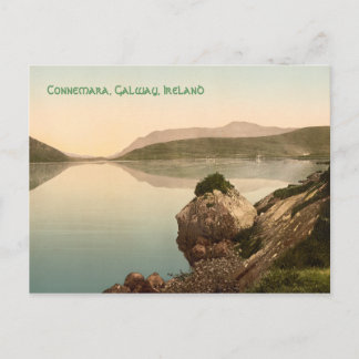 Postale Vintage Connemara, Galway, Irlande Carte avec musi