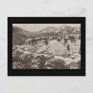 Postale Vintage Early View Estes Park Colorado CO Carte po