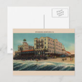 Postale Vintage Hotel Henlopen Rehoboth Beach Carte postal (Devant / Derrière)