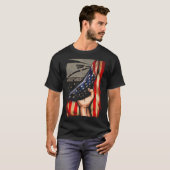 Postale vlag USPS T-shirt (Voorkant volledig)