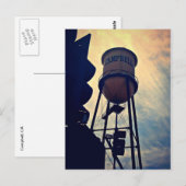 Postale Voici Campbell CA, Campbell Water Tower Carte post (Devant / Derrière)