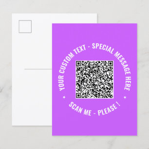 Postale Votre modèle de carte de vœux personnalisée avec t