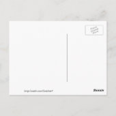 Postale Vous envoyer un Hug Manatee de Floride carte posta (Dos)