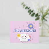 Postale Vous Êtes Assez - Carte De Voeux Gaie (Debout devant)