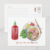 Postale Vous Êtes La Carte Pho Me (Devant / Derrière)