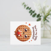 Postale Vous êtes ma petite carte à puce (Debout devant)